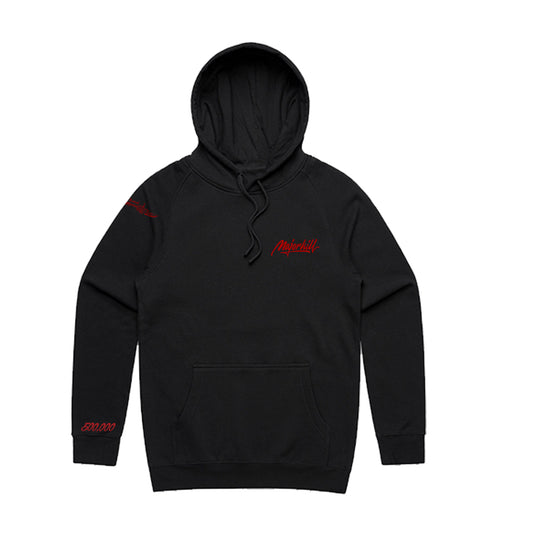 500K Black Hoodie