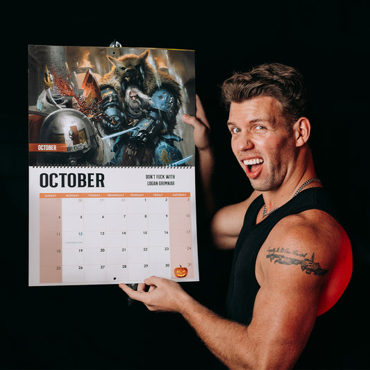 MAJORKILL LORE CALENDAR - A3 (2026)