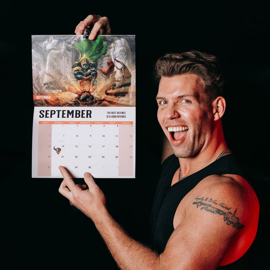 MAJORKILL LORE CALENDAR - A4 (2026)