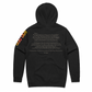 Celebrating the milestone achievement of reaching 400,000 YouTube subscribers, MajorKill has released exactly 400 premium black hoodies that include a screen printed hand written message to his loyal followers as well as a unique number printed on the sleeve.
